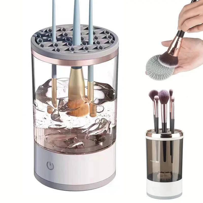 CleanSweep™ Electric Makeup Brush Cleaner