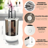 CleanSweep™ Electric Makeup Brush Cleaner